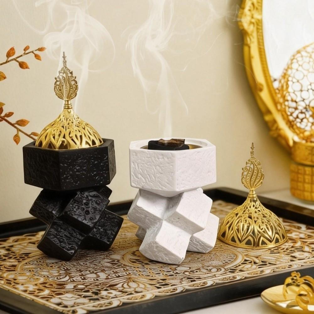 Decorative Cross-Knot Incense Burner Artistic Sandalwood Incense Burner  Yoga