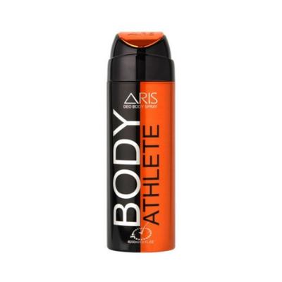 Aris Athlete Deodorant Body Spray — 200 Ml (1 Unit)
