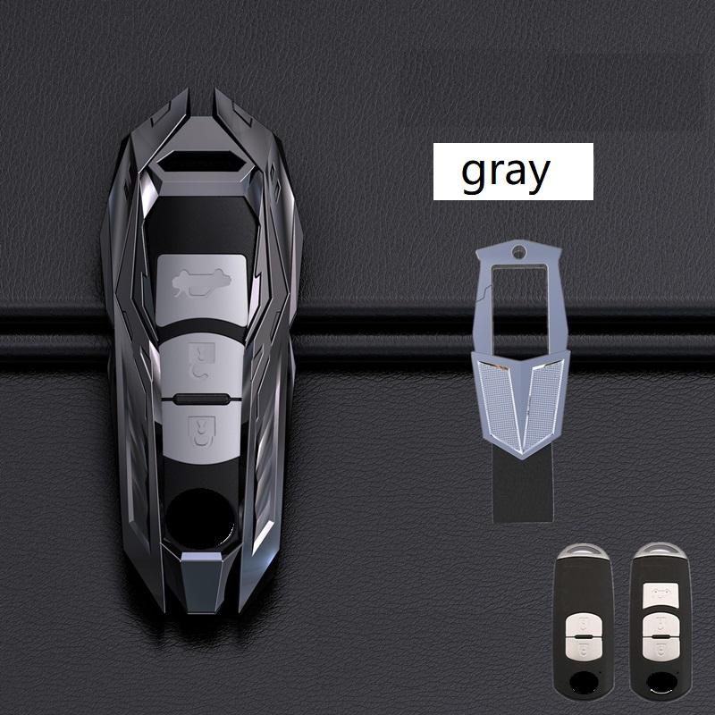 Styling Mouldings New metal Car Remote Key Cover key Case For Mazda 2 3 6 Atenza Axela CX-5 CX5 CX 5 CX-7 CX-9 2015 2016 2017 20