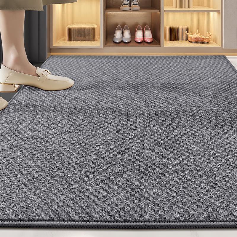 Elegant Non-Slip Outdoor Entryway Mat: Dirt-Resistant & Water-Absorbent