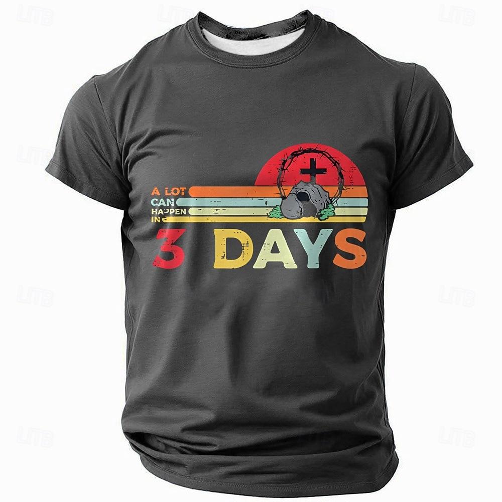 Herren 3D Celtics Lebensbaum T-Shirt Kurzarm T-Shirt 3D Druck Rundhals Shirt Wikinger Designer Party Straße Lässig Marineblau