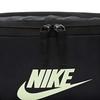 Nike Heritage Polyester Regular Waist Bag Unisex Black Casual BA5750-015