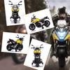 Electric Ride-On Motorcycle for Children, Honda, Ages 3-6, Music, Yellow Headlights