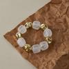 Colar Pulseira de Contas Irregulares em Acrílico para Mulheres Bangle Geométrico Bohemia Feito à Mão Acessórios de Joias para Casal