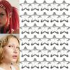 2/50pcs Y2K Silver Star Hair Clips for Girls Filigree Star Metal Snap Clip Hairpins Barrettes Hair Jewelry Nickle Free Bobby Pin