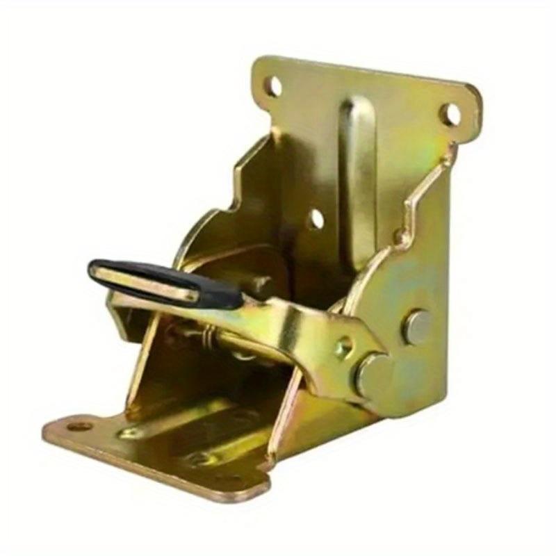 4PCS Folding Bracket Iron Folding Lock Self Lock Hinges Extension Table