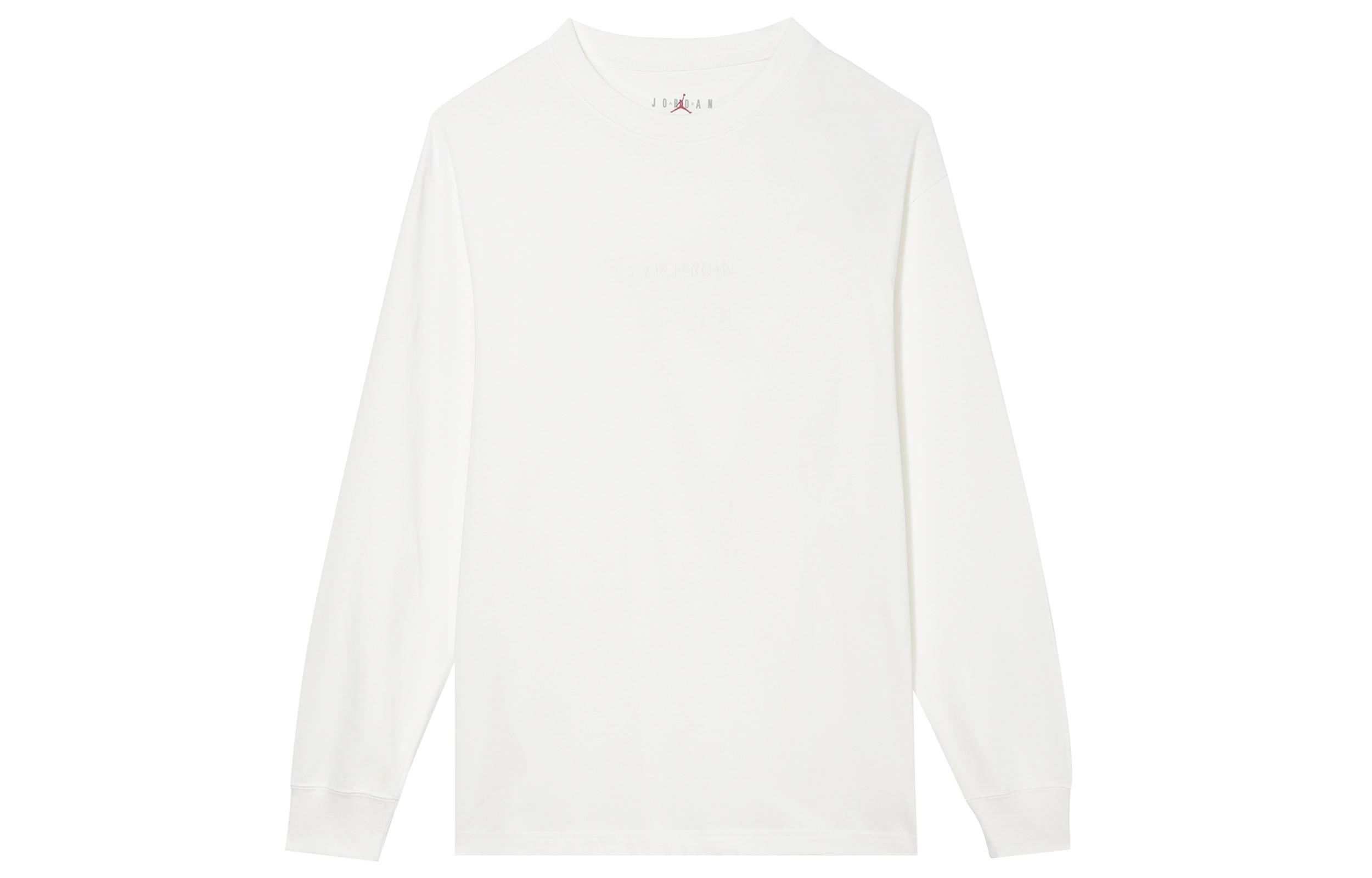 Jordan Wordmark T Shirt Men s Sail White/Legend Light Umber XL