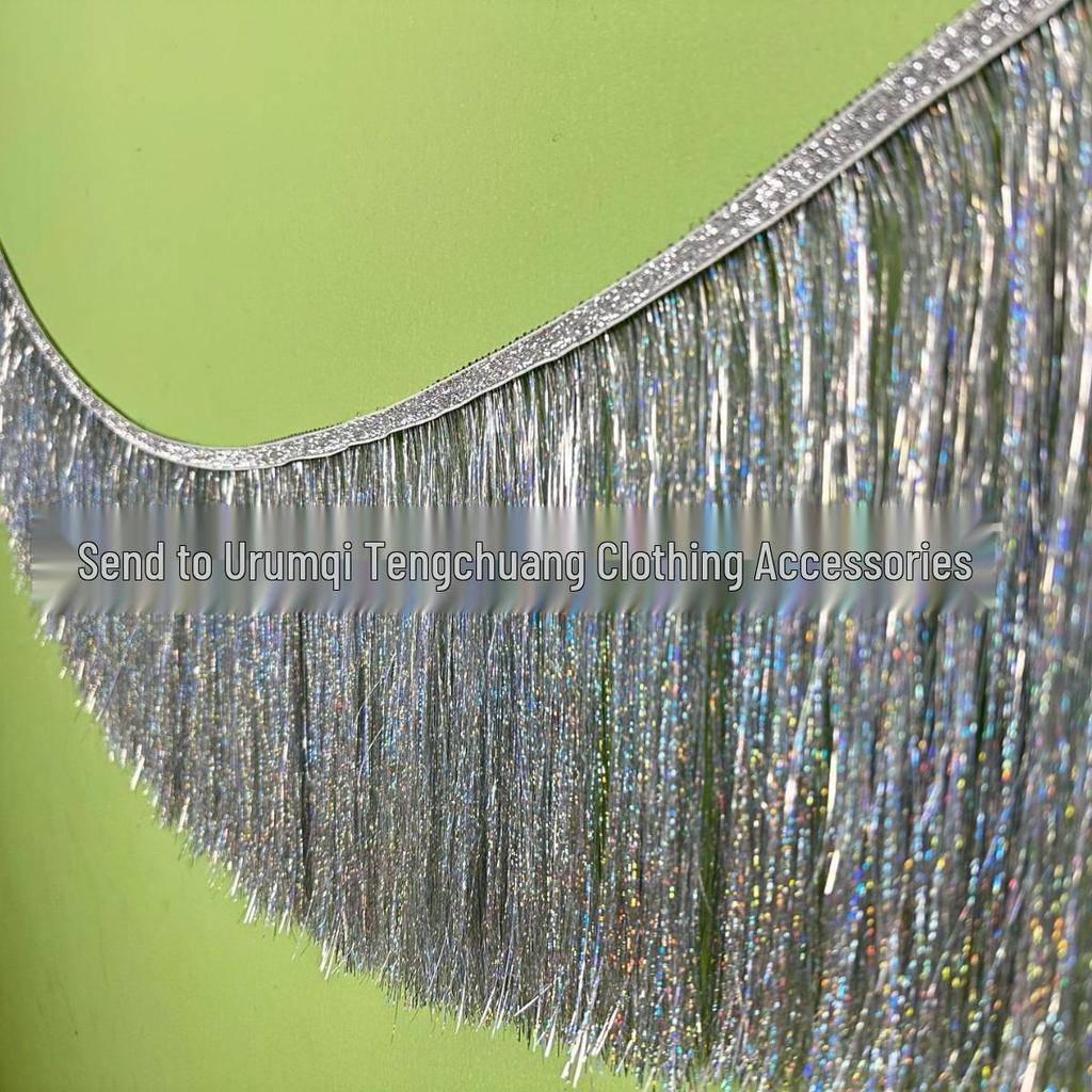 Party Glitter Silk Curtain Decoration for Wedding, Birthday, Chinese New Year - Gold/Silver