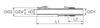 Fuji VSSSD 17CC Reel Seat for Spinning (6077)