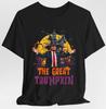 The Great Trumpkin Halloween T-Shirt | Funny Trump Pumpkin Witch Hat Costume Tee