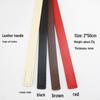 Hand-Sewn Genuine Cowhide Leather Tote Bag Strap