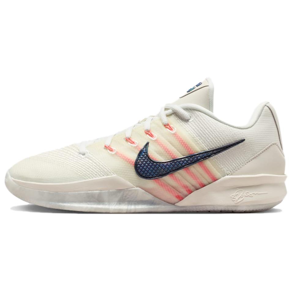 

Nike Sabrina 3 Basketball Shoes Unisex White Coral Powder HF2882-003 41