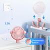 KW42 Octopus Fan Portable 360 ° Adjustable Detachable Baby Cart Fan with Night Light Outdoor Camping Home Use.