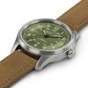 [Hamilton] H70545560 Khaki Field Titanium Auto 42MM Green Leather Men's Watch