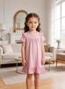 Girls' Summer Modal Pajama Dress - Short-Sleeved Homewear for Kids