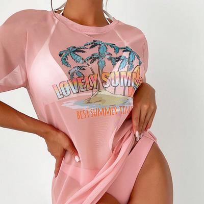 3Pcs/Set Sexy Women Bikini Set Solid Color Halter Bra Low-rise Briefs Lace-up See-through