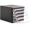 Deli 5-Layer Lockable File Storage Box