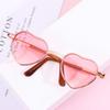 Plush Doll for 1/31/4 BJD Plush Doll Eyeglasses Glasses Clothes For 20cm Dolls Cute Heart Frame