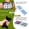 15 grid silicone ice cube molds, spherical ice cube molds, ice cream ice cube maker, reusable whisky ice cube molds