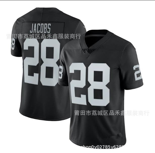 Raiders Raiders #4 CARR 17 #ADAMS 98 #CROSBY Ragbyové tričko