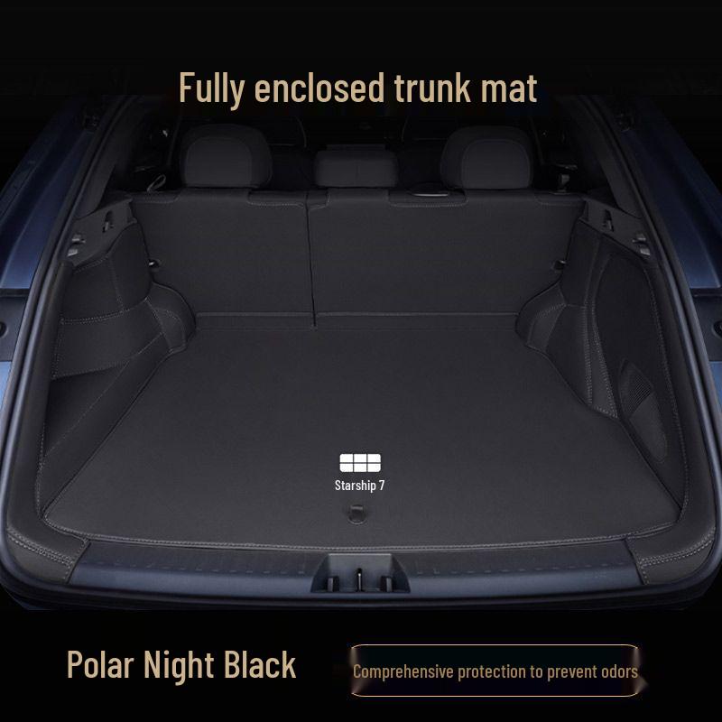 Galaxy Starship 7EM-i Trunk Mat: Full-Coverage Interior Modification Accessory