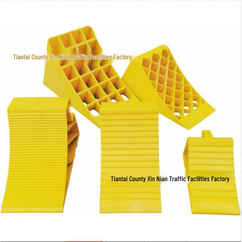 Anti-slip Rubber Wheel Chock for Parking and Stability