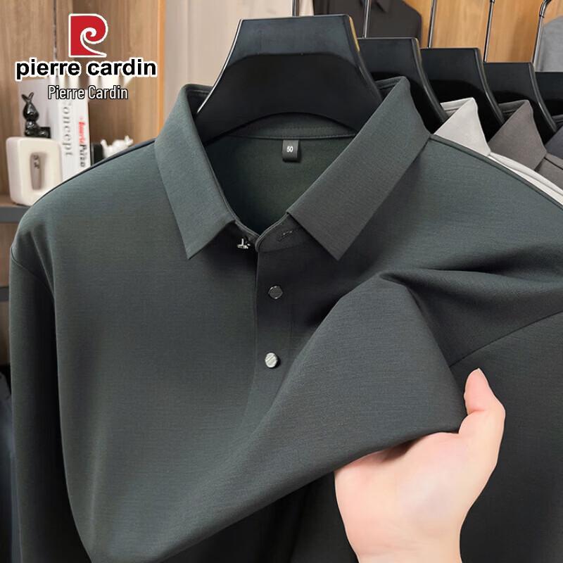 Pierre Cardin Men s Mid-Age Casual Long Sleeve Polo Shirt M