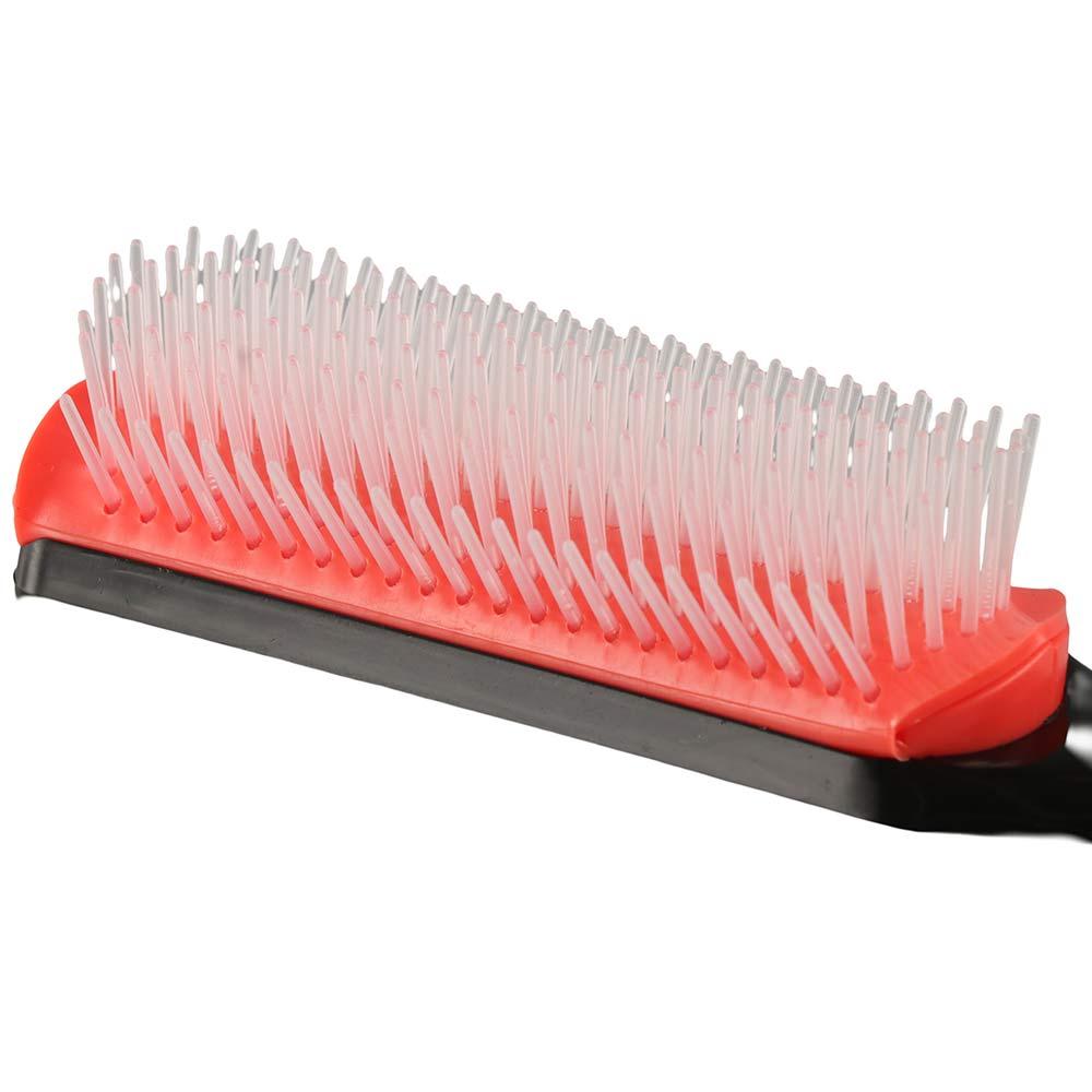 Scalp Massager Straight Curly Wet Hair Comb 9-Rows Hairbrush Detangling Hair Brush for Women Men