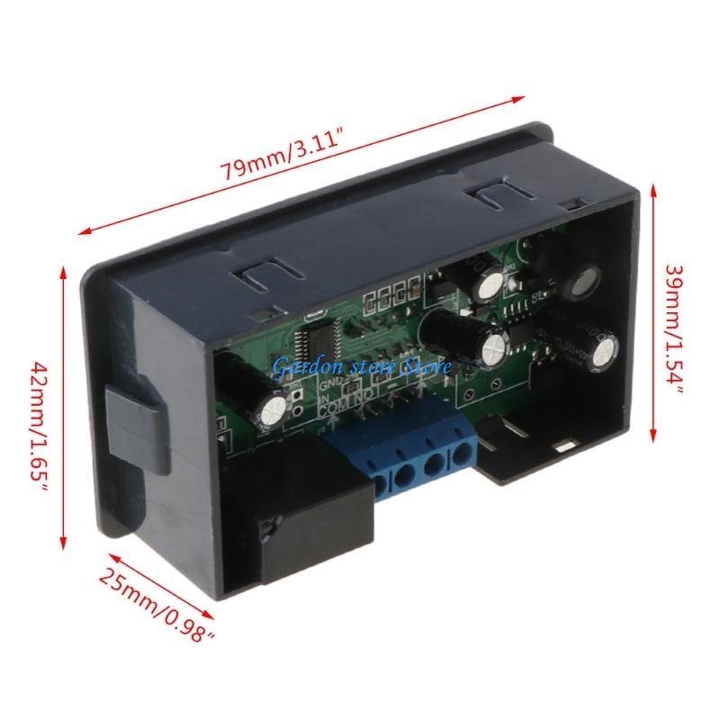 B0KB Programmable Digital Countdown Timer 0.1s 999h Countdown Control Timer Delay Switch Cycle Control Module