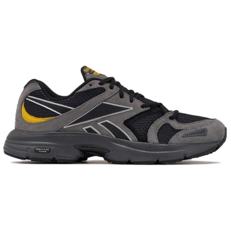 Reebok Premier Road Plus 6 Grey Black Clay Unisex Sneakers Pure-Grey-6 Core-Black 100074092