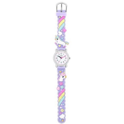 Sunflame J-Axis 3D Unicorn Watch TCL75 Women's Purple