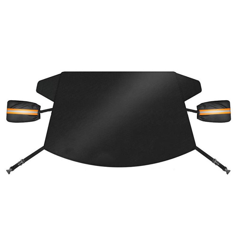 

Универсальный чехол на лобовое стекло автомобиля, автомобильный внедорожник, зимнее переднее заднее лобовое стекло, защитный чехол от льда, защитный чехол на лобовое стекло чёрный