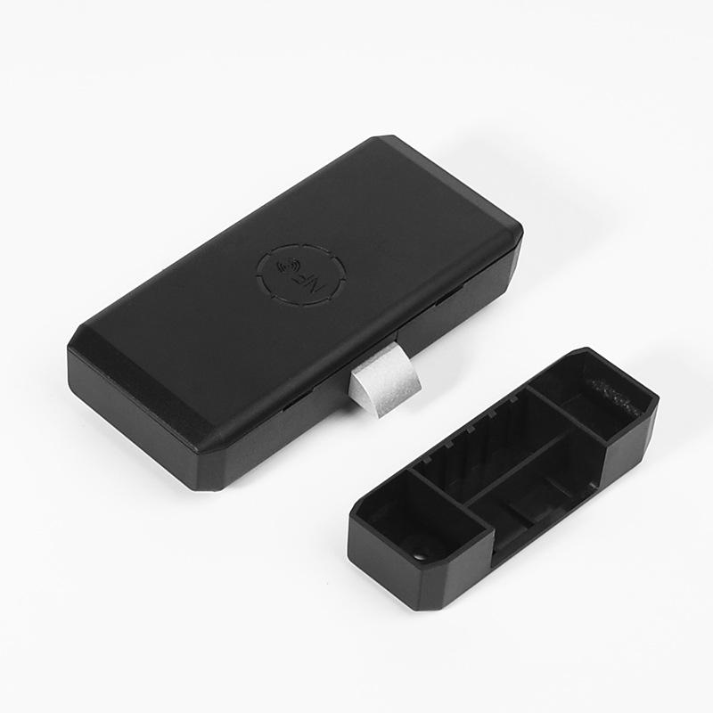 

Tuya Bluetooth Smart Lock: Invisible Drawer/Cabinet Lock with App & Remote Unlocking чёрный