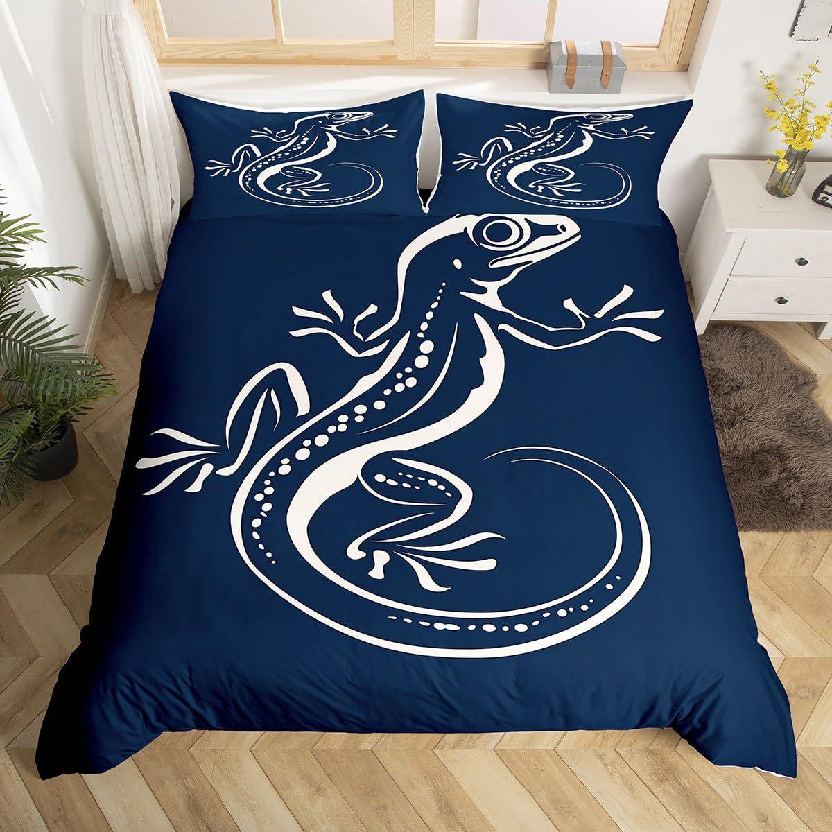 Ocean Animal Down Comforter Set Bedding Set 3-piece Coverlet Set 135*200cm