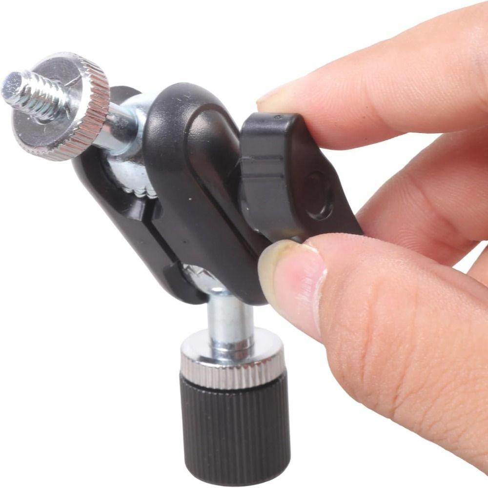 17mm Ball Head Adapter 1/4 Inch Screw Ball Head Mount Portable Camera Adapter Head  Photography