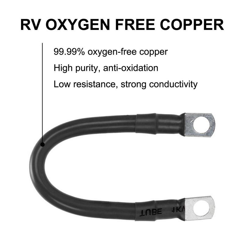 Soldering Wire Battery Cable 2 AWG Battery Wire Stranded Copper with SC Terminal For Car Battery Series and Parallel Inverter