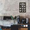 Vintage Kaffee Metallschild Plakette Platte Retro Wandkunst Poster Für Café Bar Pub Küche Man Cave Club Eisengemälde Dekoration