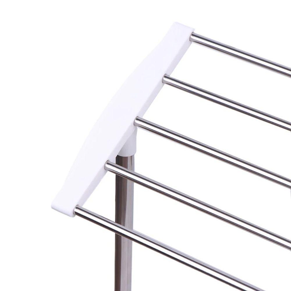 Platzsparender Kleiderbügel Edelstahl Hängender Kleiderständer Handtuchtrockner