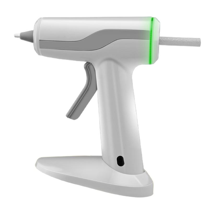 Tragbares, wiederaufladbares, kabelloses Heißklebegerät mit Stromversorgung über USB und 2200 mAh Akku, perfekt für Heimwerkerarbeiten