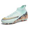 Neue Außenhandel High-Top Fußballschuhe Herren Jugend Sport Outdoor MG Stollen Kunstrasen Sportschuhe