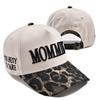 MOMMIN MAMA DAD Outdoor 3D Stickerei Baumwolle Retro Damen Verstellbar Trucker Kappe Lässig Herren Spleißfarbe Baseball Snapback Hüte