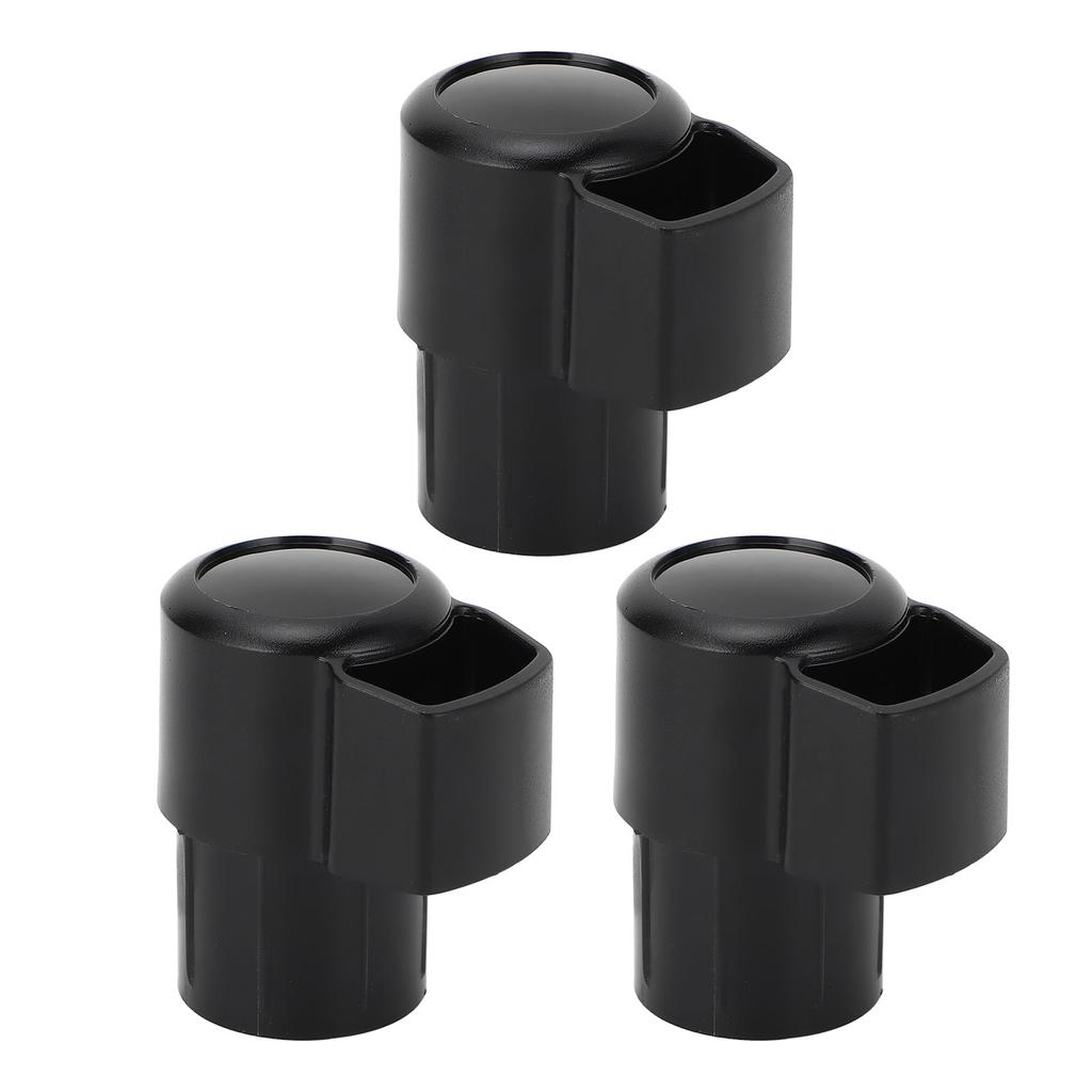 3PCS Sax End Plug Tenor Curved Neck Dustproof Anti Fouling Saxophone End Cap Plug for Practice