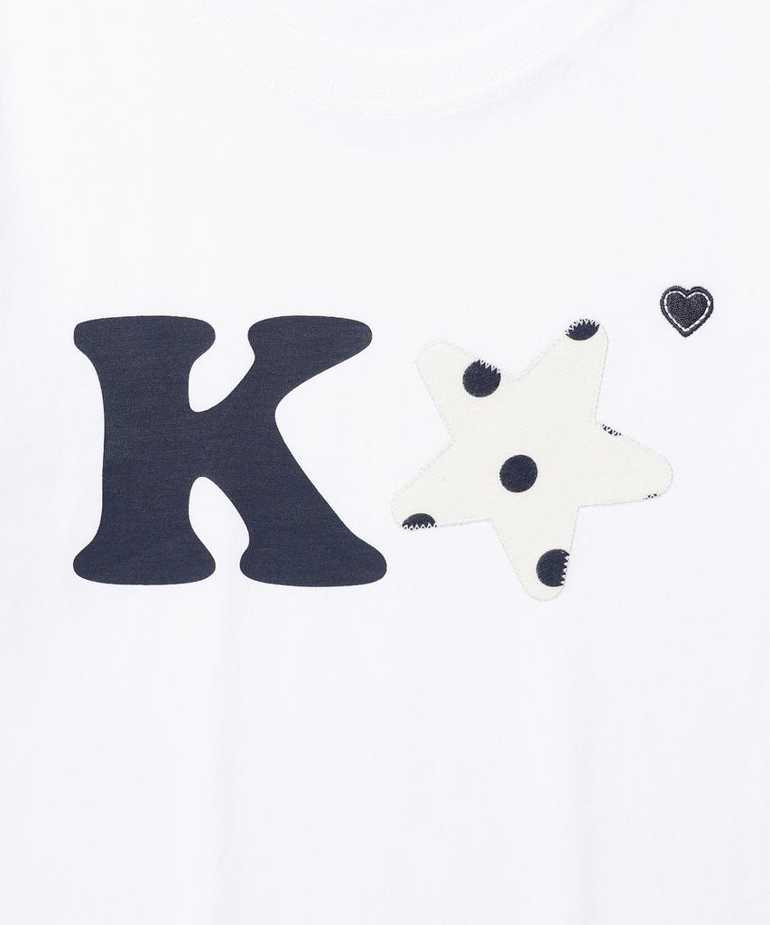 Kimseupeulesikoteunmakes K Alpha Star Logo Tee Navy