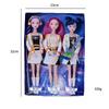 30cm Kpop Dämonenjäger Action-Puppe Spielzeugset Rumi Mila Zoe Mädchen Jungen DIY Plastik Kindergeburtstagsgeschenk