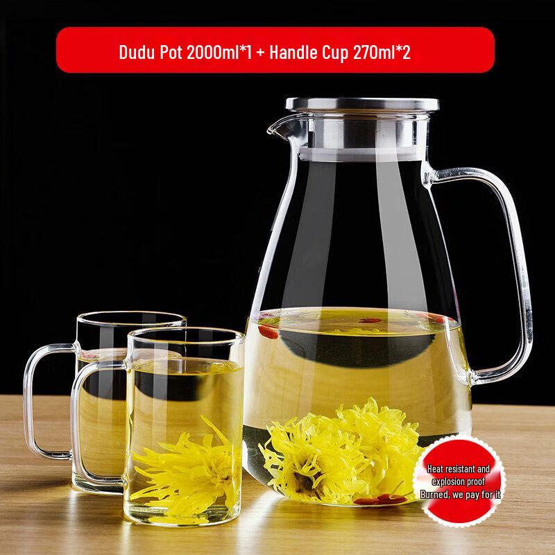 Sichun Heat-Resistant Glass Kettle Set