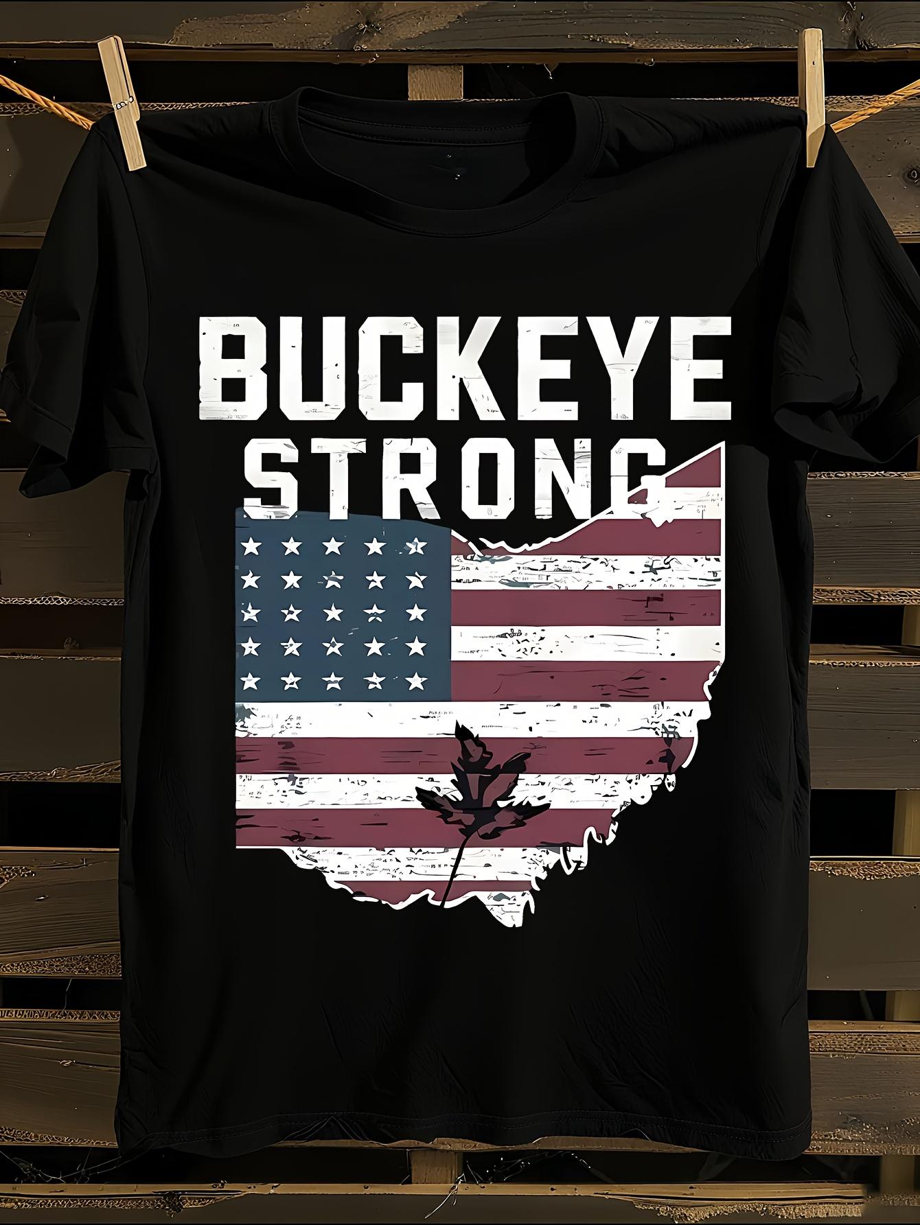 Ohio State Pride Buckeye Strong T-shirt XXXL