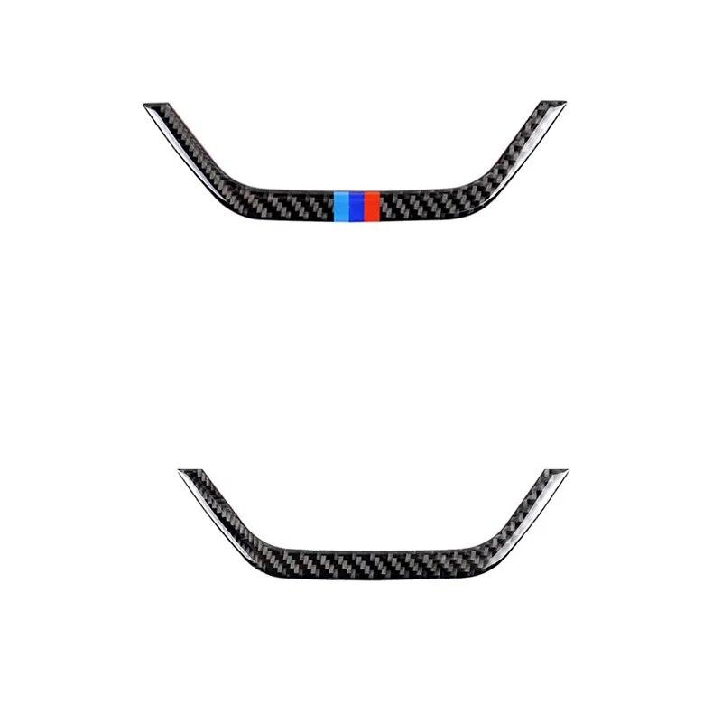 Fibră de carbon, mâner interior pentru ușă mașinii, cutie de depozitare, capac pentru cadru, pentru BMW X3 F25 X4 F26 2011-17 Accesorii modificate pentru interior auto