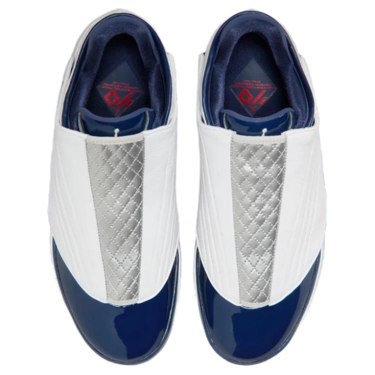 Air Jordan 4016 Midnight Navy Men Sneakers Blue White Metallic-Silver IR2080-100