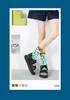 French Retro Abstract Cotton High-Top Mid-Calf Socks for Women - Autumn/Winter Trendy Oil Painting Design