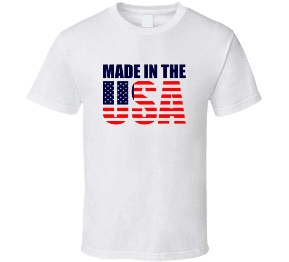 Made In The Usa Patriot America American Flag Gift T Shirt L